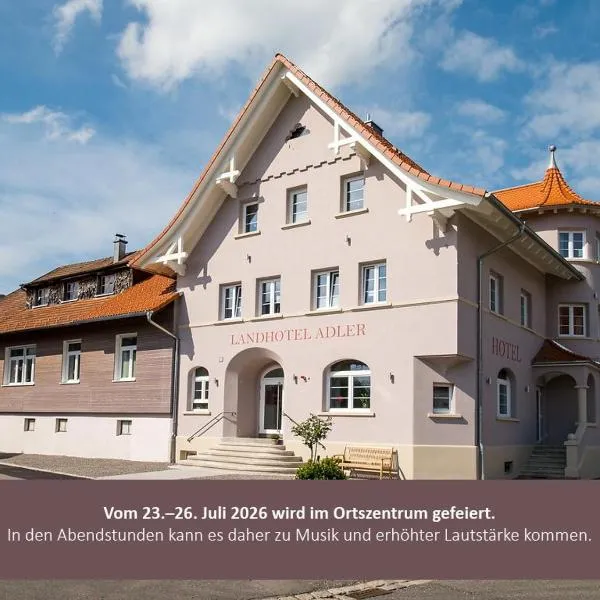 Landhotel Adler, hotel din Sigmarszell