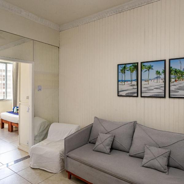 Apê de 2 quartos, família e praia em Copacabana - Foto 5