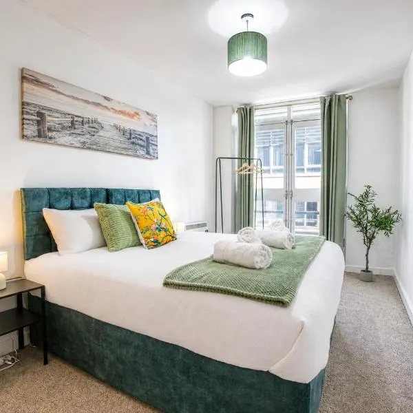 Spacious 2-Bed City-Centre Apartment near Motorpoint Arena with Free Parking, hotel Nottinghamben