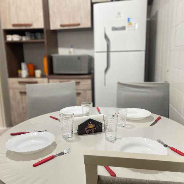 Apto com Wi-Fi e garagem na Aviação