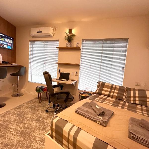 Loft 210 lindo e completo no bairro Fazenda