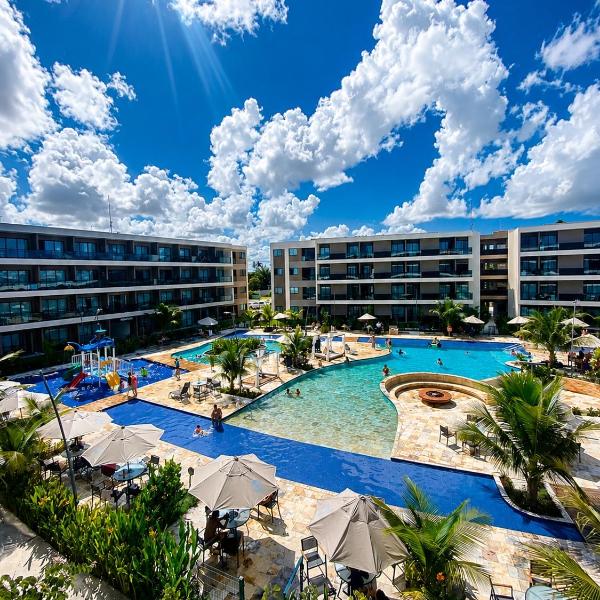FLAT RESORT LUXO MALIA 215E- Porto de Galinhas - Muro Alto - Foto 4