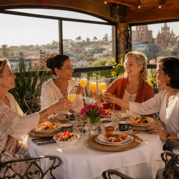 Casa Grande Luxury Boutique Hotel, hotelli San Miguel de Allendessa