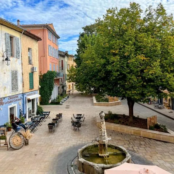 Appartement de charme, clim, lac à pied, hotel en Besse-sur-Issole