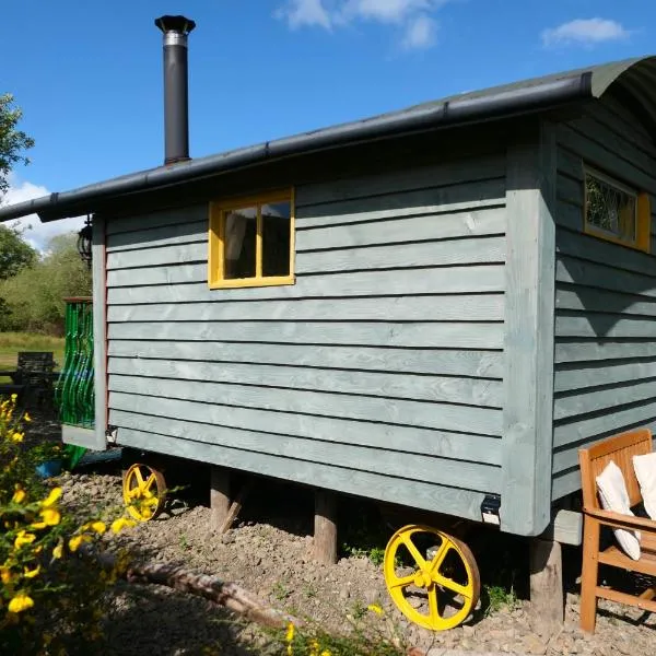 Heart of the Glen Shepherds Hut, hotelli kohteessa Carsphairn