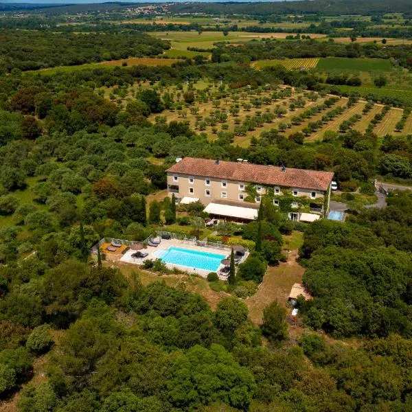 Viesnīca Hotel Restaurant Le Gardon - Pont du Gard pilsētā Collias