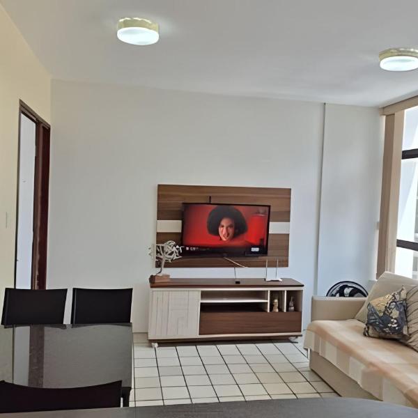 Apartamento a 100m da Praia | Piscina e Academia.