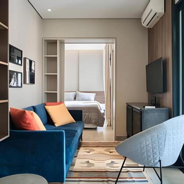 Apartamento Espaçoso em Pinheiros a 6 Min do Metrô com Garagem e Piscina - Ed Cobogó