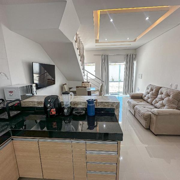 Apartamentos e duplex com 2 quartos, localizados ao lado de centros comerciais e perto da praia de Taperapuã - Foto 5