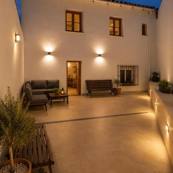 EL CHORRO Aire acondicionado Bar privado Barbacoa Amplios patios, hotel i Castalla