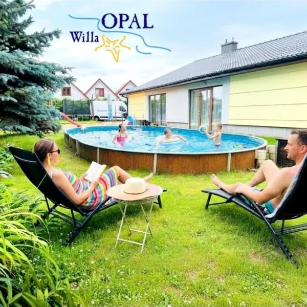 Willa Opal , 250 m do morza, hotell i Grzybowo