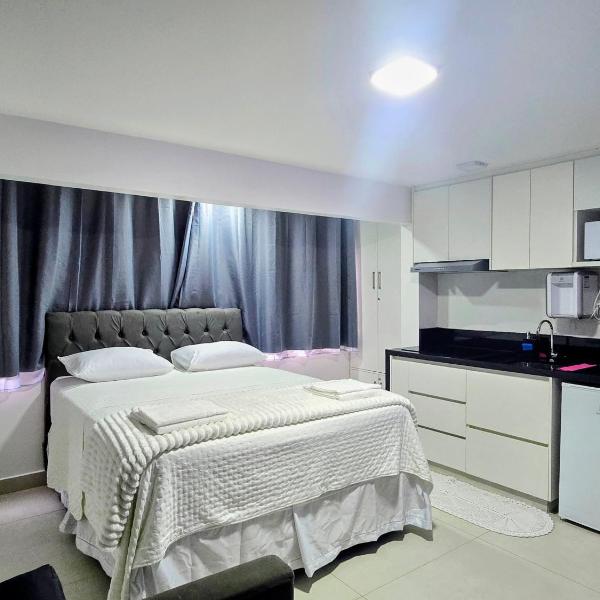 Apartamento Asa Norte com Wi-Fi e ar-condicionado ap 101