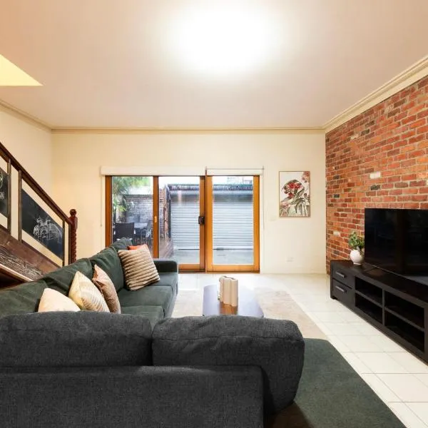 Red Brick Heritage Hideaway Free Parking, hotel i Melbourne