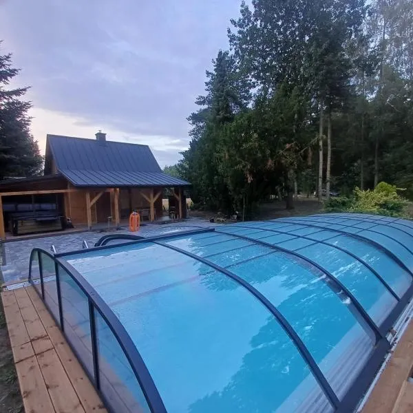 Leśny Zakątek Basen, Sauna, Jacuzzi, hotel en Skaryszew