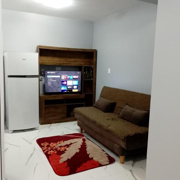 Studio COMPLETO 35m2 5 min da praia - Foto 5