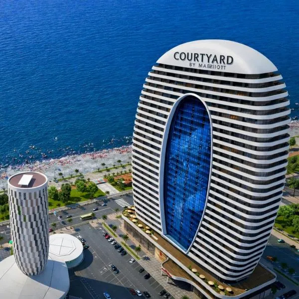Sea View Studio,High Floor ,Alliance Palace, hotel a Batumi