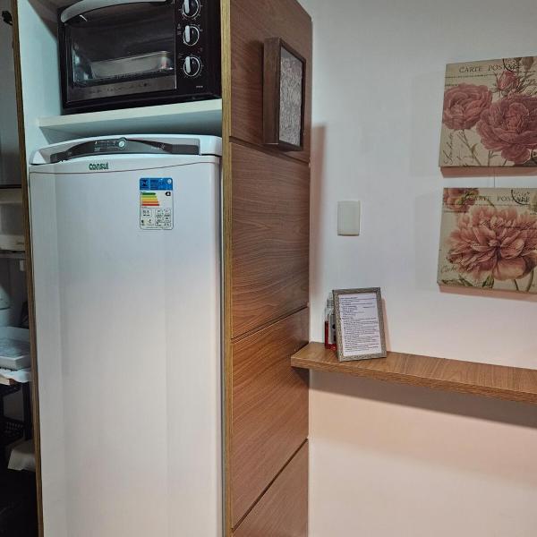 Apartmento quarto, sala e cozinha a beira mar - Foto 4