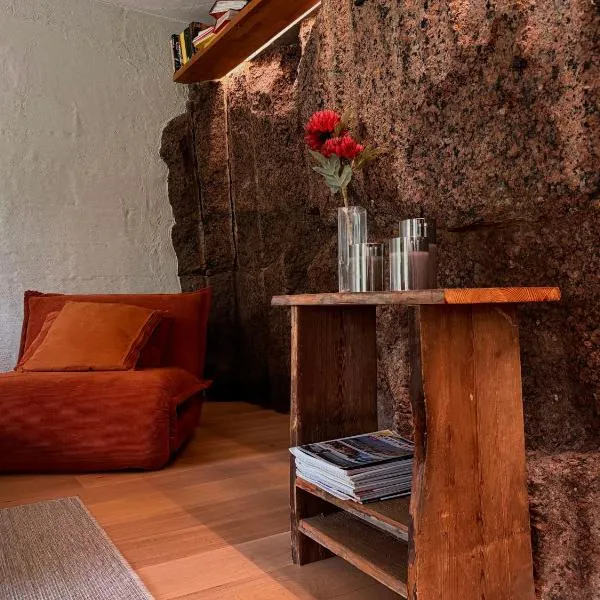 Granit, loft-asunto kallion syleilyssä, ilmainen parkki ja sauna, hotel di Porvoo