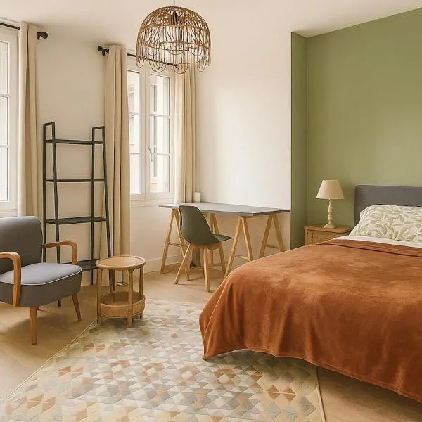 Cosy spacious apartment with AC, hotel din Blois