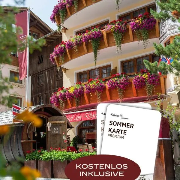Hotel am Dorfplatz inkl PREMIUM Sommerkarte, hotel a Sankt Anton am Arlberg
