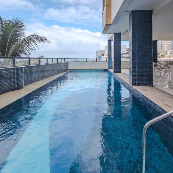 Apto com Garagem a 160m da Praia do Rio Vermelho