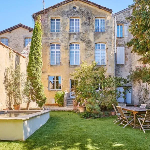 Maison d'hôtes de charme Le Clos de la Cathédrale en Sud Gironde, hotelli kohteessa Bazas