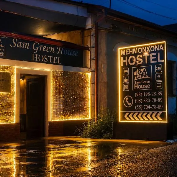 SAM GREEN HOUSE Hostel, hotel a Samarcanda