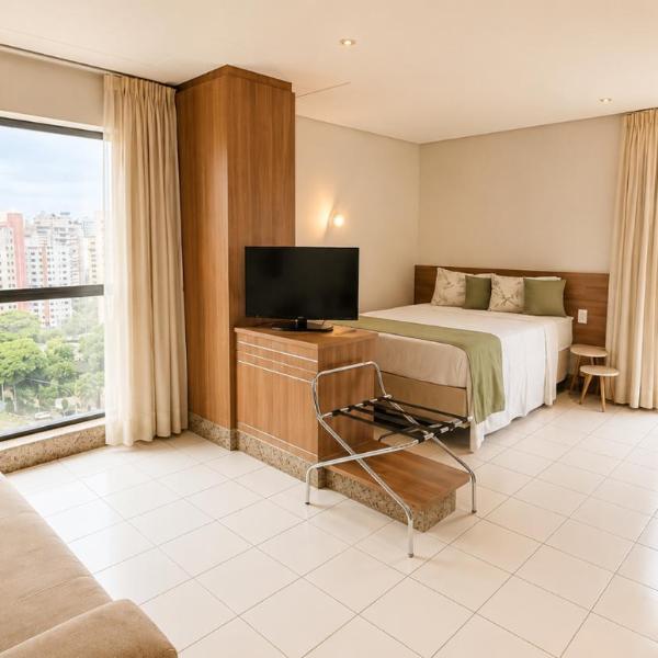 Flat no Sun Square Praça do Sol Setor Oeste