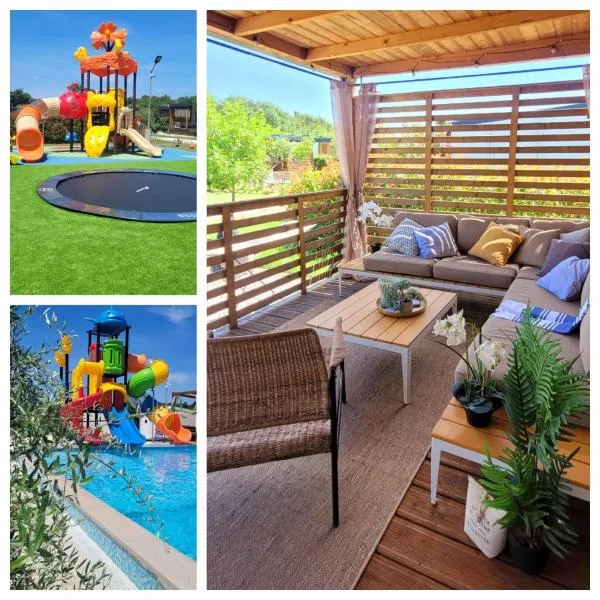 Mobilehome Elena Premium with Pool, Istria, hotel sa Banjole