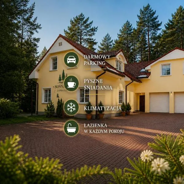 Gościniec Pod Sosnami Drzonków, hotel i Zielona Góra