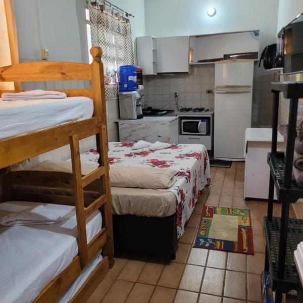 Kitinet aconchegante a 200m da Praia - Solemar, Praia Grande