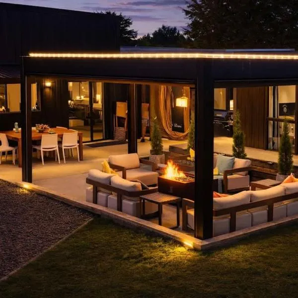 The Mango Shed Perfect Family Getaway With Sauna, hotel di Mangakino