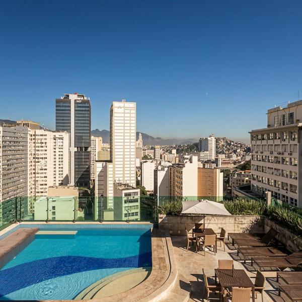 908 · Loft Premium no Centro+Coworking+Academia+Piscina