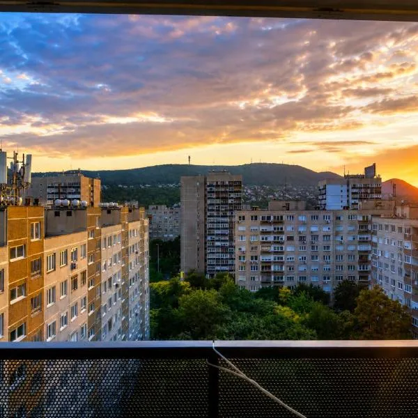 부다페스트에 위치한 호텔 Waterfront City apt Buda Hills Views&Free parking