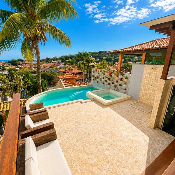 Casa com Piscina e Vista Praia da Armação! BZ107 - Foto 4
