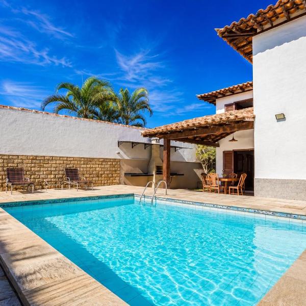 Casa ampla em Geribá c/ Piscina e 6 qts BZ108