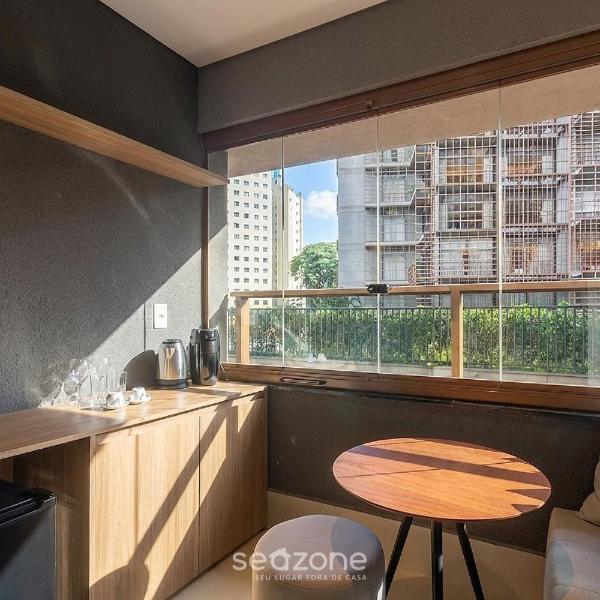 Studio c/ varanda em Cond. c/ piscina HMJ0207 - Foto 4