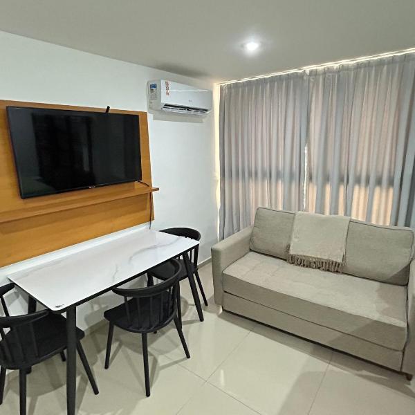 Melhores Flats - Esplêndido, beira-mar