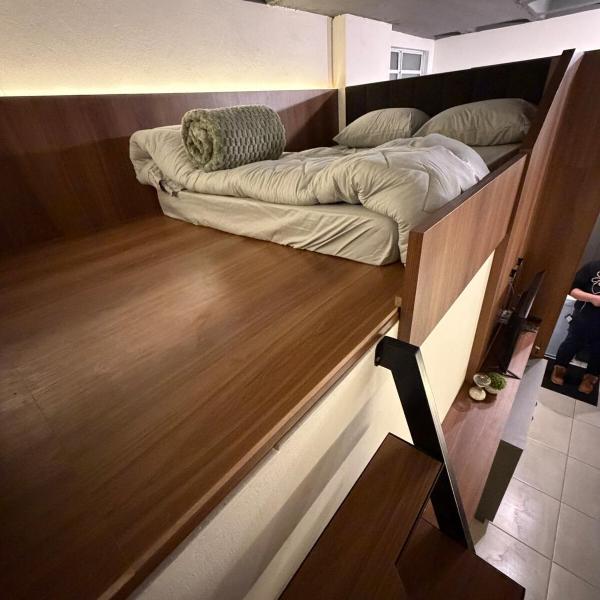 Estúdio Évora Moderno Loft com Mezanino - Foto 2