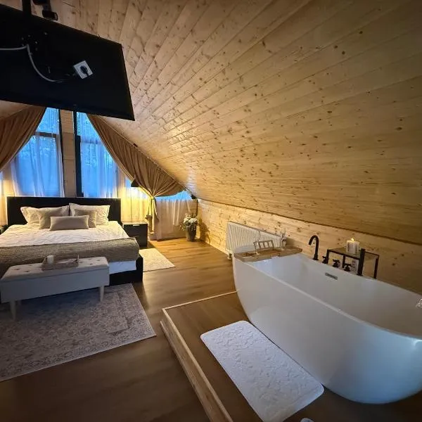 Rose Romantic, hotel u gradu 'Tărlungeni'