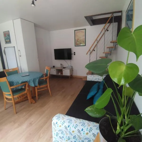 Duplex 2 personnes, maximum 6, sans vis-à-vis, hotel in Aix-les-Bains
