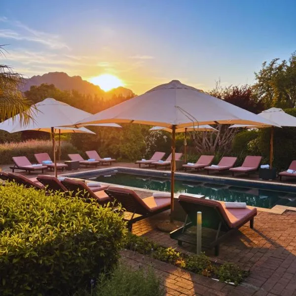 Plumwood Boutique Hotel by The Living Journey Collection, Hotel in Franschhoek