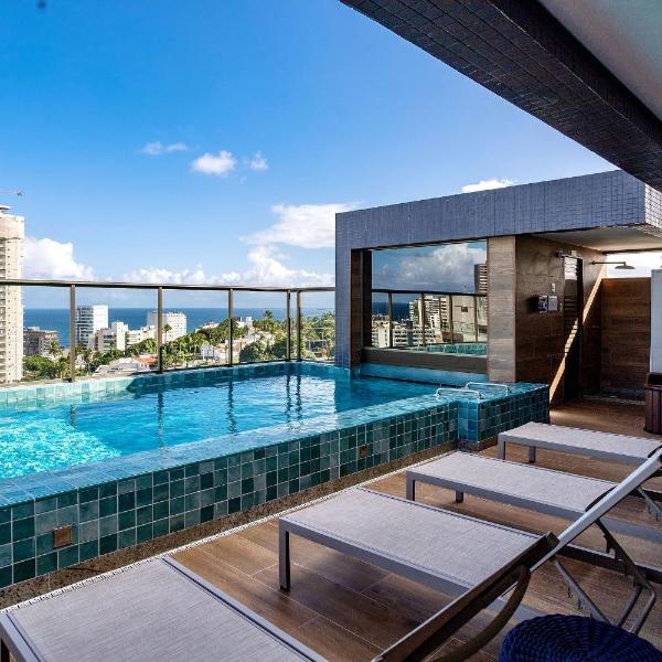 Apartamento em andar alto próximo à praia da Barra - Foto 4