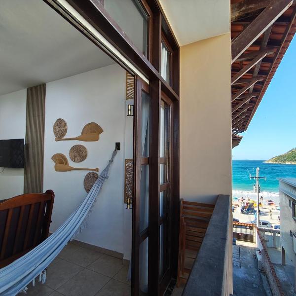 Prédio Frente ao Mar, Pé na Areia, 2 Quartos, Garagem, TV a Cabo, Netflix, Amazon prime, Disney Chanel, Roupa de Cama e Toalhas, AP Lateral - Foto 5