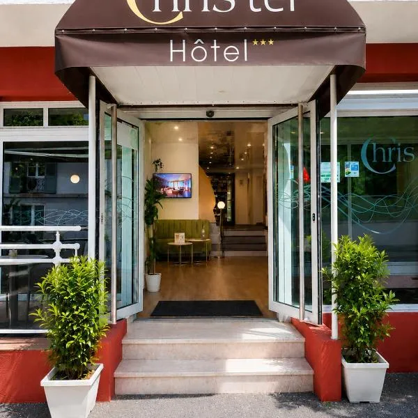 Cit'hôtel Le Chris'tel hôtel et restaurant, viešbutis mieste Le Piui en Veli