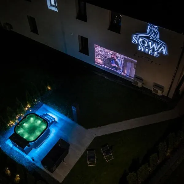 Sowa Hill SPA z balią, jacuzzi i sauną, Góry Sowie blisko Wielkiej Sowy, hotel sa Pieszyce