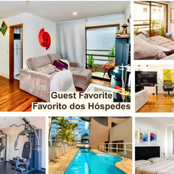 Cozy Ap - Rooftop Pool - Sírio 60m - Paulista Ave 9 min - Valet