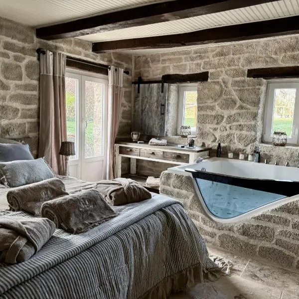 Le Petit Refuge - La Petite Longère, hotelli kohteessa Rahon