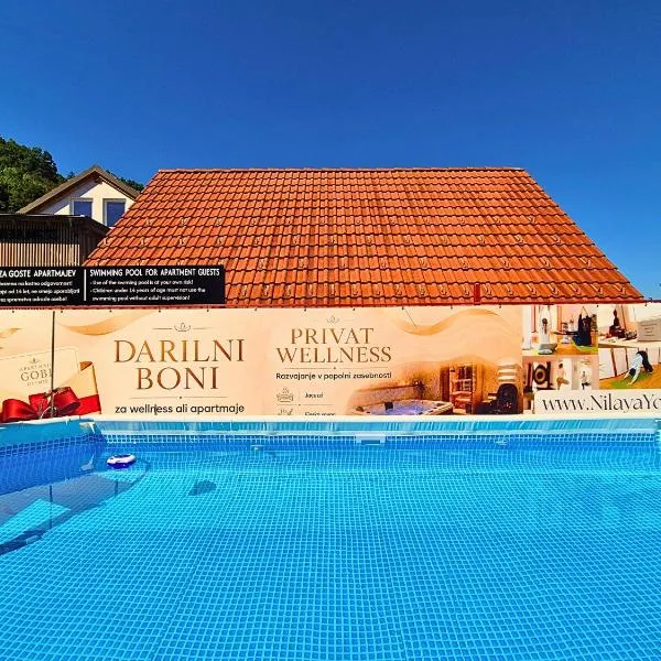 Apartmaji s Savnami - Wellness Gobi, hótel í Podčetrtek