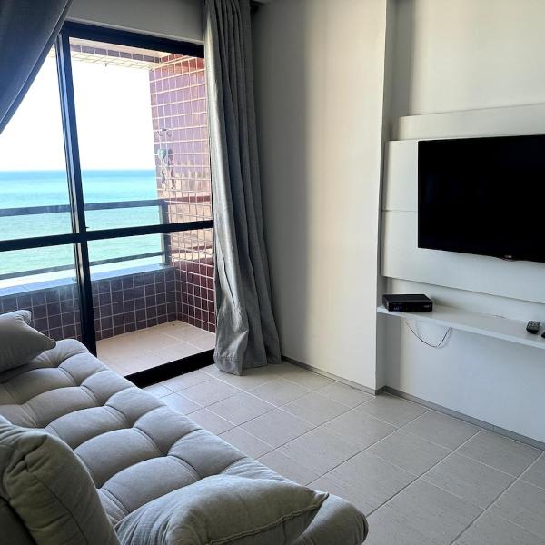 Apartamento com vista panorâmica do mar